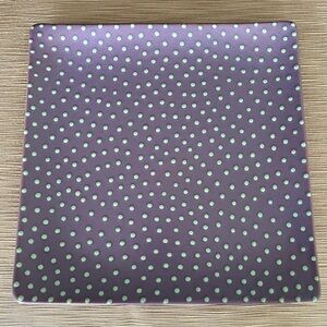 Handsome platter, charger,service plate-was custom made, in contemporary colors.